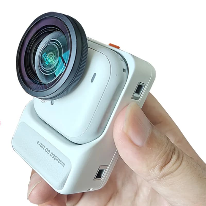 185° Wide-angle Lens For Insta360 Go Ultra Camera Widening Visual Field View Filters For INSTA 360 GO ULTRA Aluminum Frame Kit