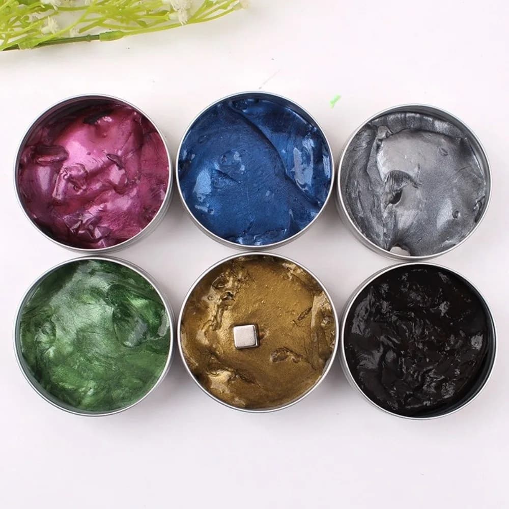Ferrofluid Magnetic Putty Magnetic Suction DIY Playdough Stress Relief Toys Toys Gifts High Stretch Magnetic Bouncing Mud Kids