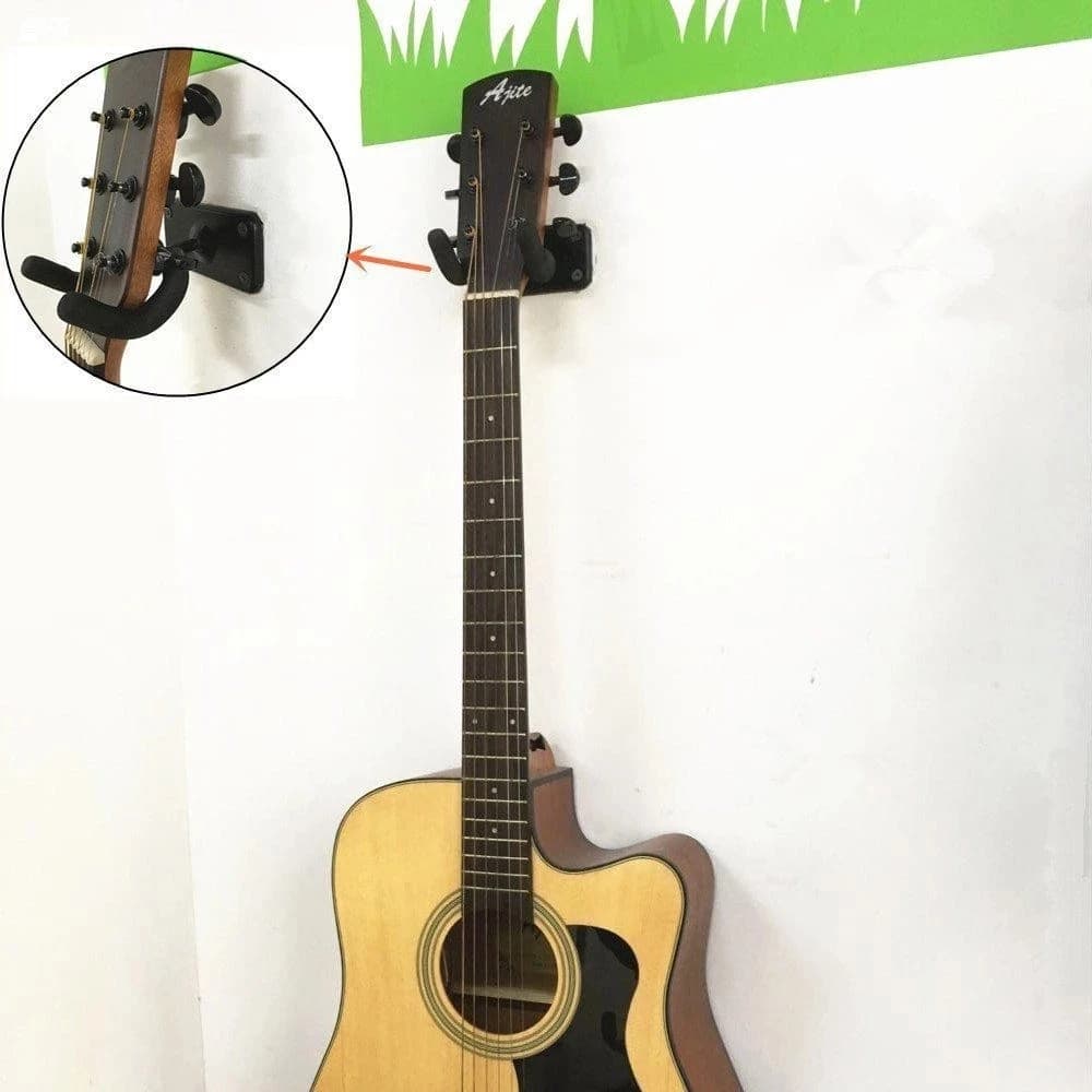 Nuovo Supporto da Parete 2026 per Chitarra, Gancio Antiscivolo in Metallo per Ukulele, Violino, Basso, Accessori per Strumenti Musicali
