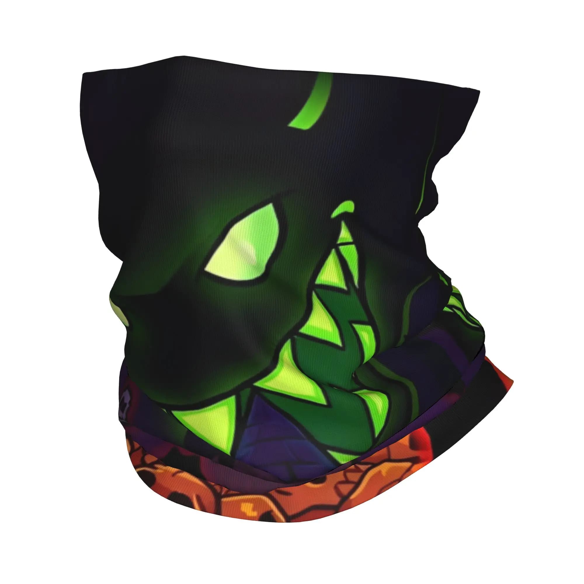 Geometry Cube Gaming Dash Bandana Neck Gaiter Printed Face Scarf Warm Face Mask Riding Unisex Adult Windproof