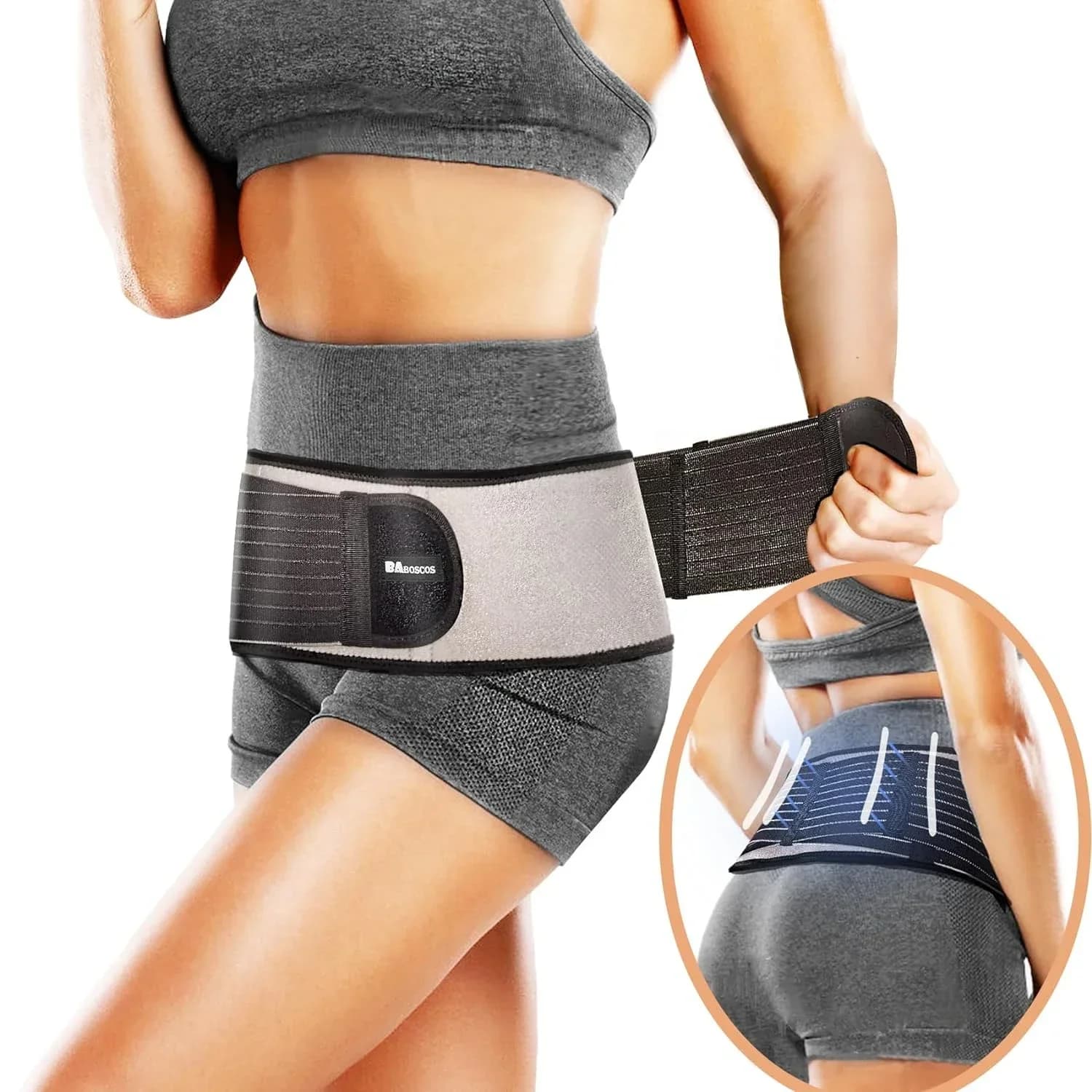 Extra Wide Premium Comfortable Sciatica Relief Belt for Men and Women - Effective Support Devices for Sciatic Pain - Comfortable