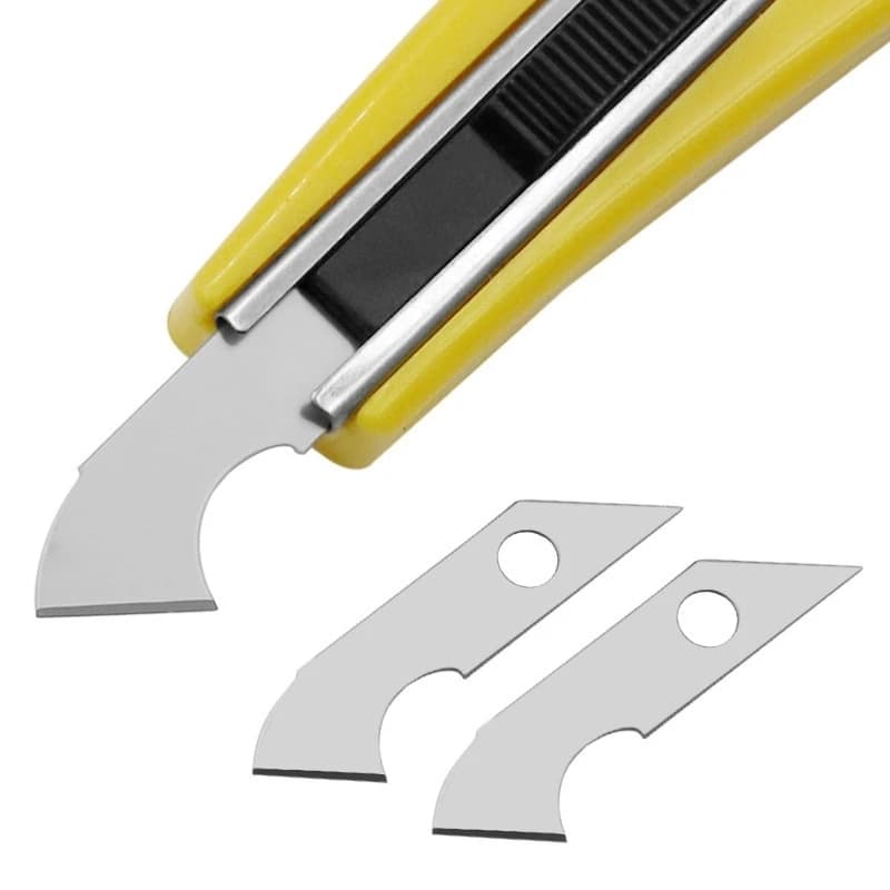 1 pcs Perspex Cutter Hook PVC knife edge acrylic plastic plexiglass hook knife cutting tool with spare blades