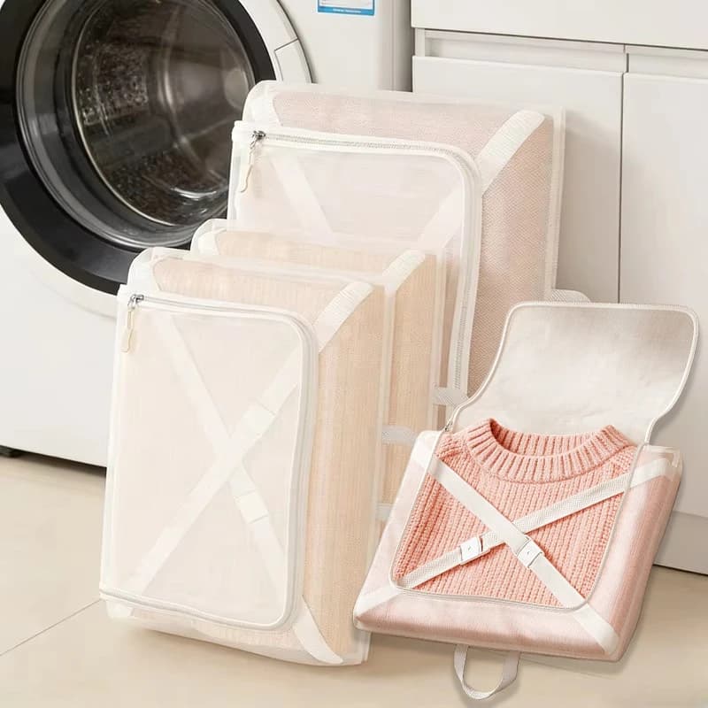 Multifunctional Laundry Washing Bag Reusable Wool Sweater Antideformation Protection Bag Portable Shoes Clothing Sorting Storage