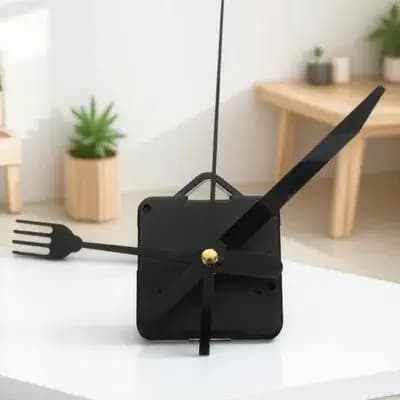 Movement for Clock from Wall, Kit Mechanism of Replacement, Silent Quartz Motor, Tree Corto