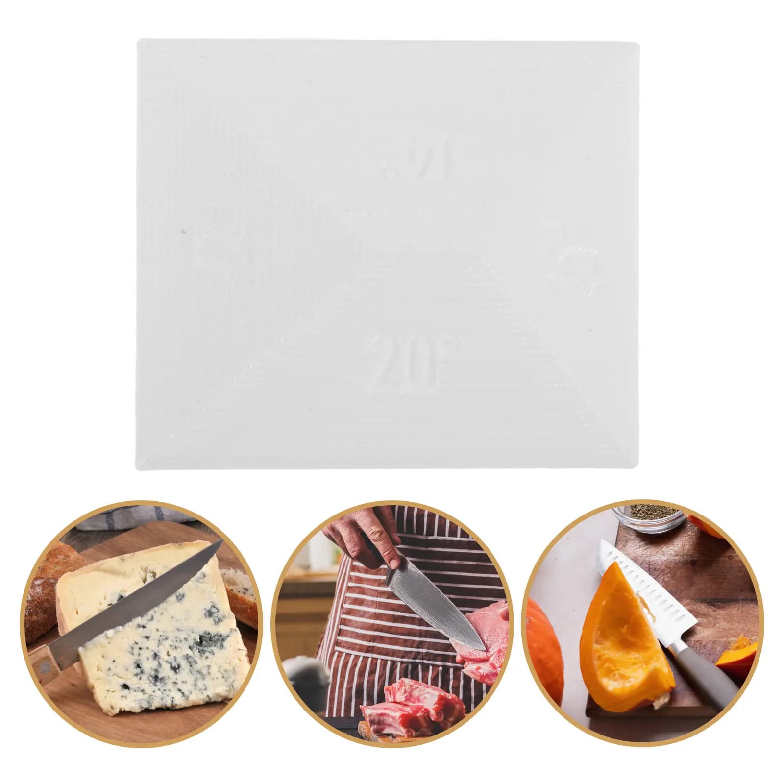 Set di 4 Guide Piramidali per Affilatura Coltelli con Angolo Fisso, Strumento di Precisione per Affilare Coltelli e Scalpelli da Cucina