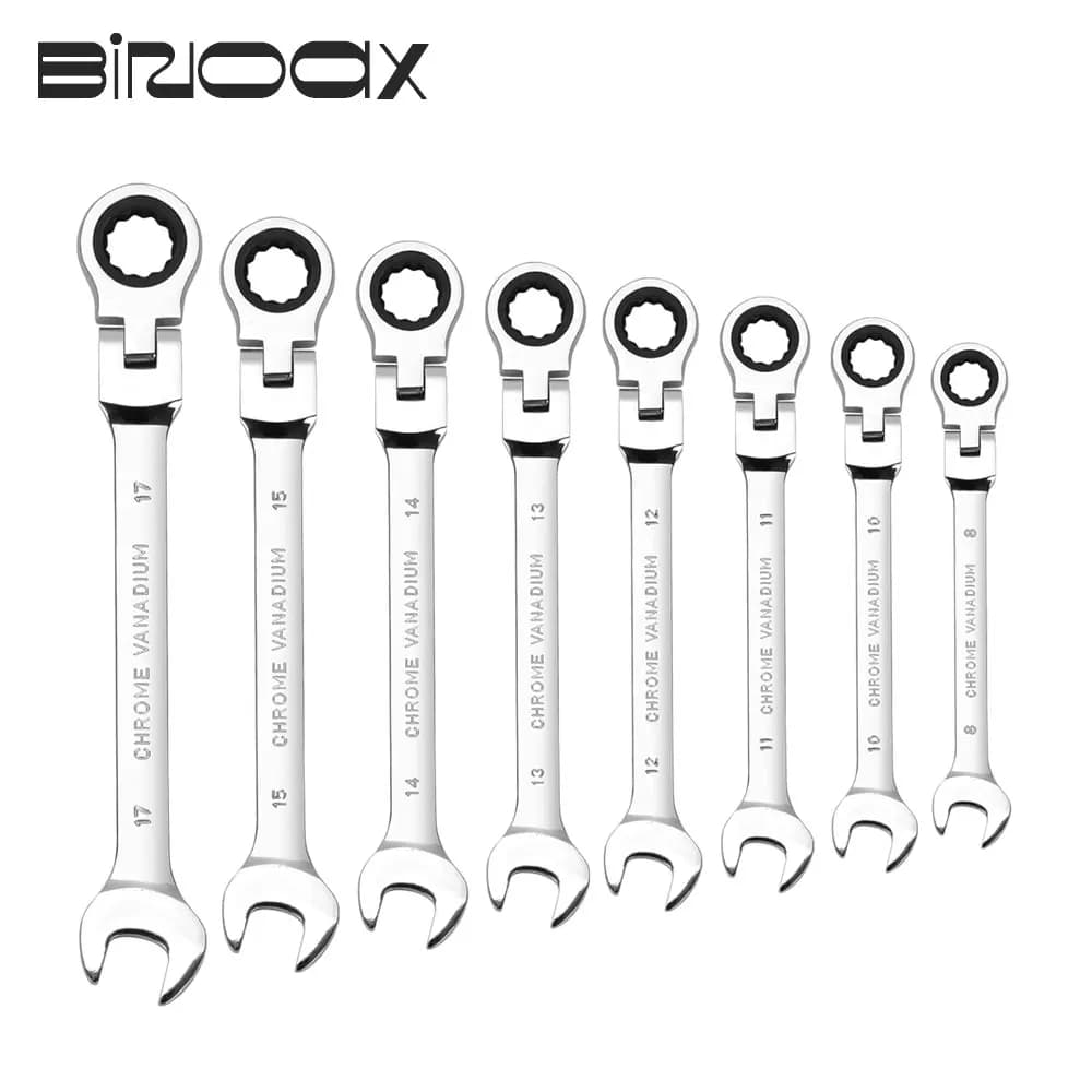 Chiave a cricchetto regolabile 6mm-24mm Chiave rapida per riparazione Bici Auto Meccanica Workshopl Cassetta degli attrezzi manuali Kit chiavi Presa