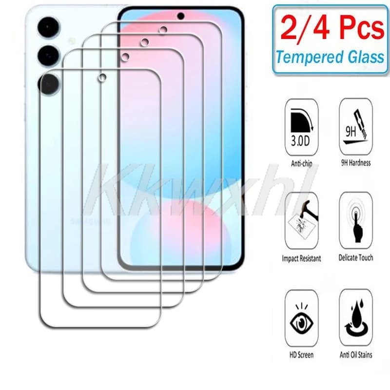 2-4PCS Vetro Temperato Per Samsung Galaxy S21 FE GalaxyS21FE S21FE S20 S22 S23 S24 S25 S25FE S23FE Pellicola Della Protezione Dello Schermo