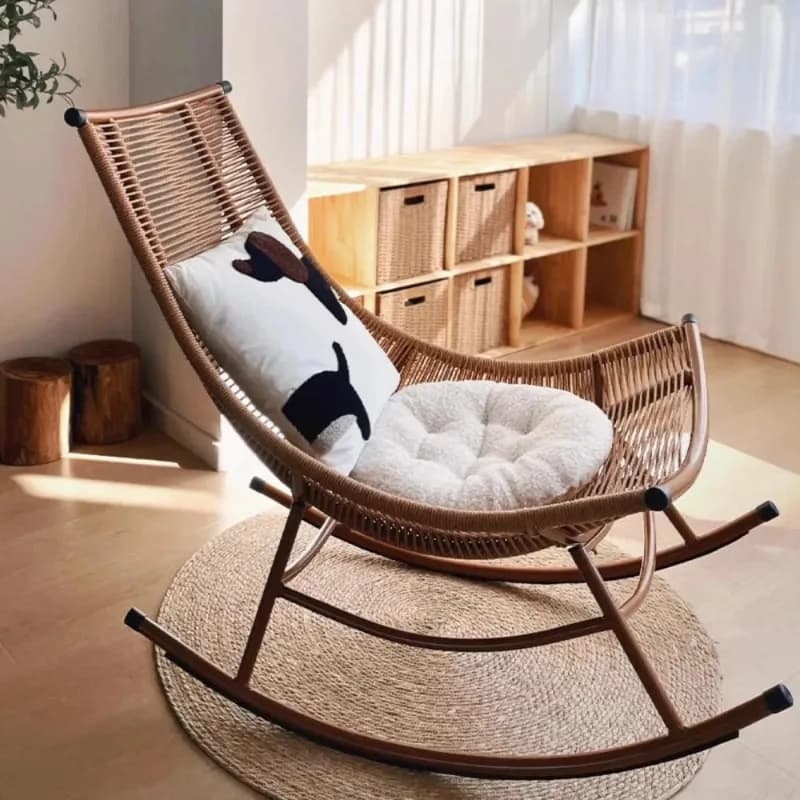 Poltrona Gaming di Lusso per Hotel, Sedia Lounge per Balcone, Poltrona Relax per Casa, Design Nordico per Corridoio, Cucina e Soggiorno