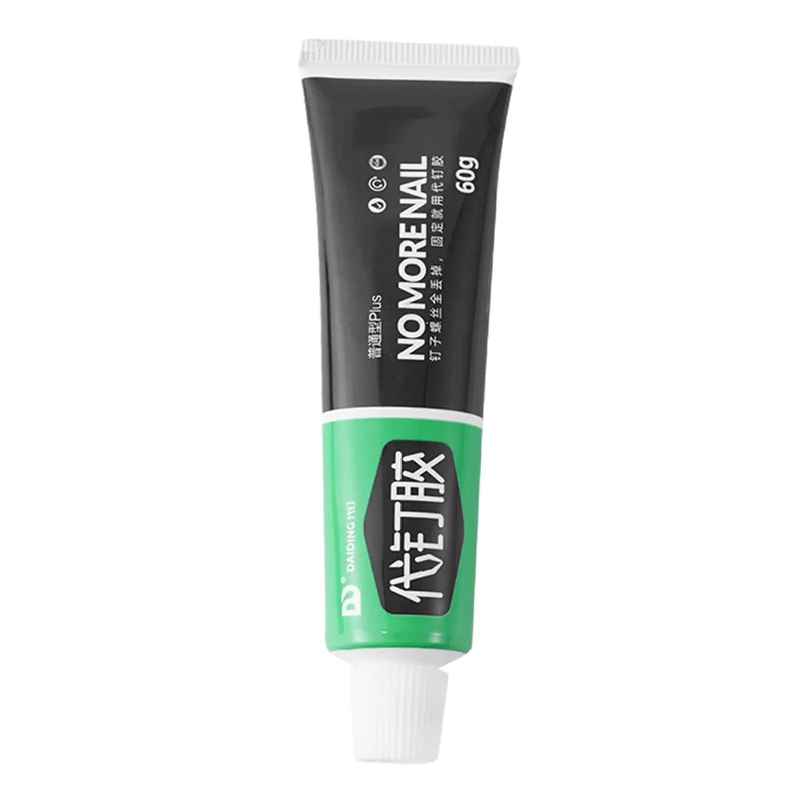 Colla forte senza chiodi da 60 g, impermeabile, portatile, senza punzonatura, senza più colla per unghie