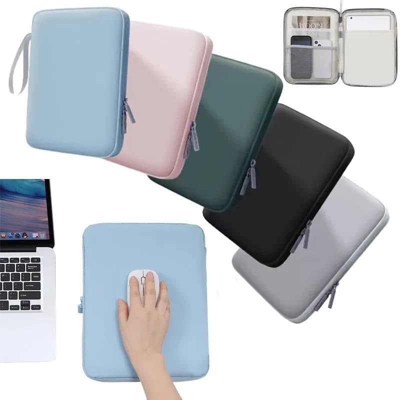 Custodia per tablet Borsa da 10,9/12,9 pollici per iPad Pro Samsung Xiaomi Cover Custodia portatile antiurto Custodie per tablet multitasche