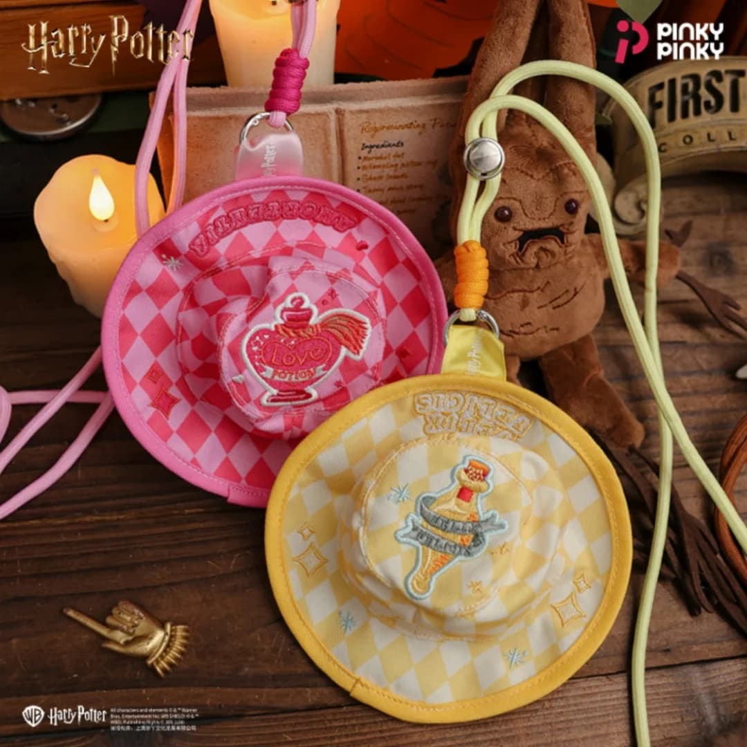 Pinky Harry Potter Headphone Bag Charm Accessory Blind Box 1 Random Style Suitable for Birthday Gift Christmas Halloween