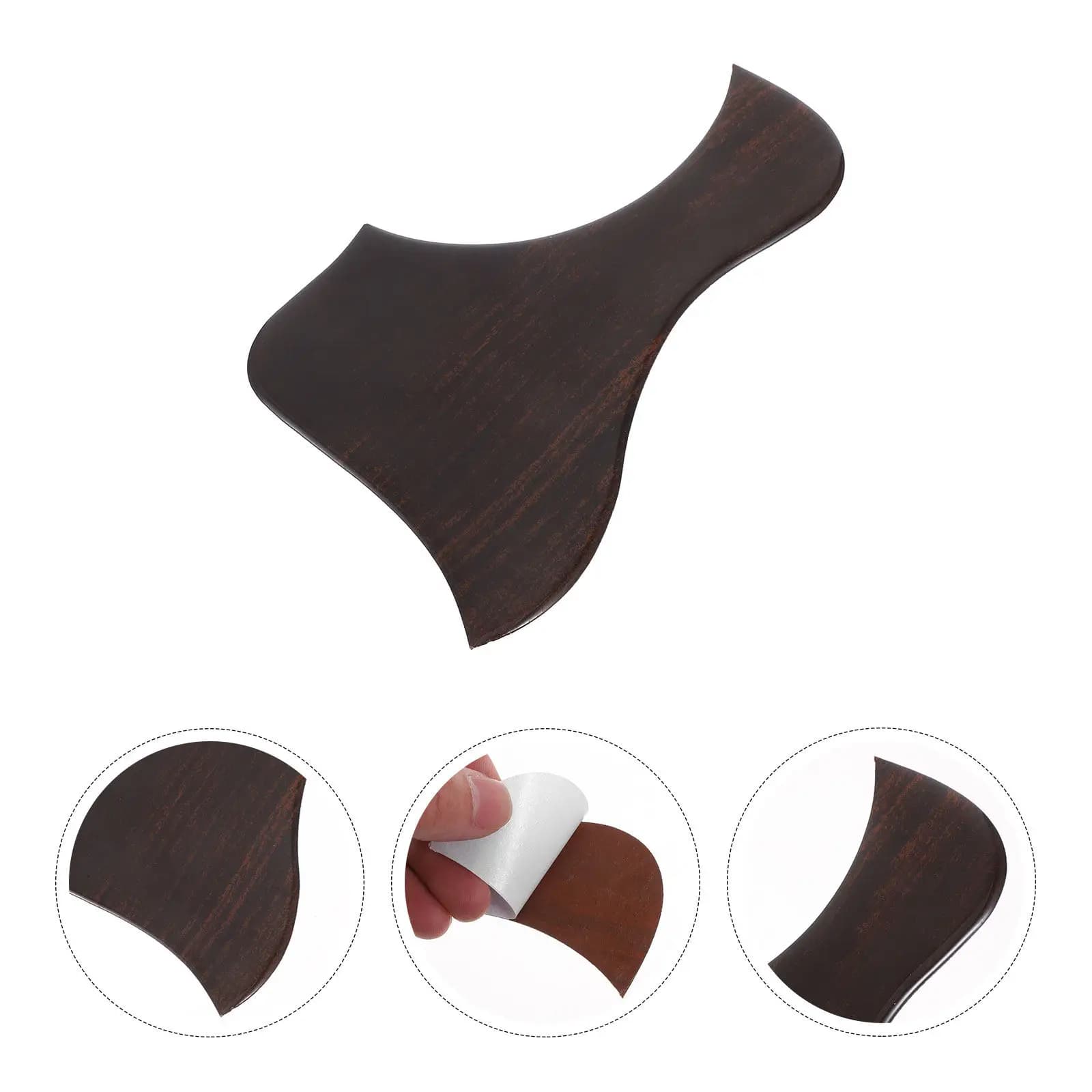 Protezione per Chitarra Acustica, Pickguard in PVC, Piastra Protettiva Autoadesiva per