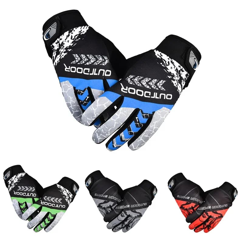 Cycling and Motorcycle Gloves for Men and Women, Breathable, Anti-slip, with Touch Screen, Alpine Gloves for Fitness