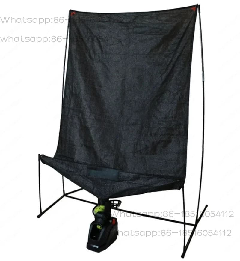 Macchina per palline da tennis, lanciatore di palline per pratica individuale con rete, simulatore portatile, ausilio per l'allenamento dell'allenamento
