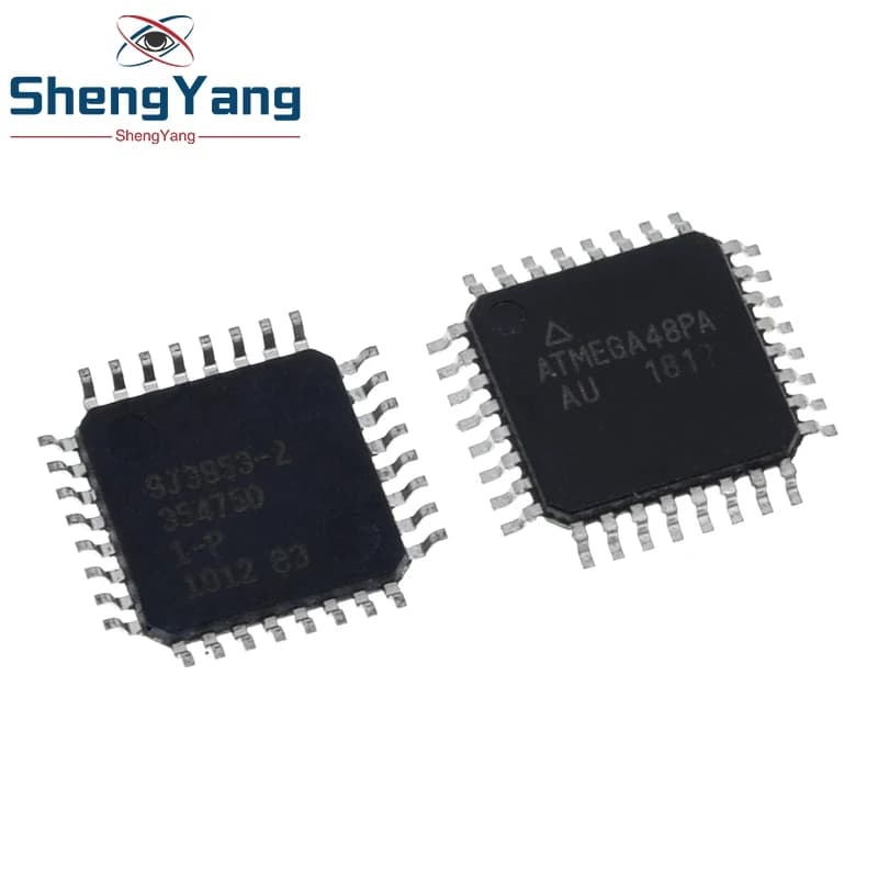 1/5PCS ATMEGA48 TZT ATmega AVR RISC 4KB Flash 2.5V/3.3V/5V TZT ATMEGA48PA-AU for arduino