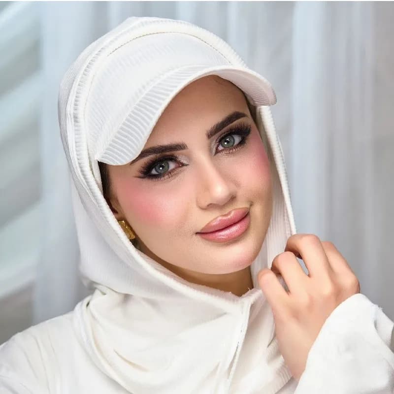 Foreign trade cycling scarf hat combination set, UV resistant neck protection headband hat set, suitable for sun protection