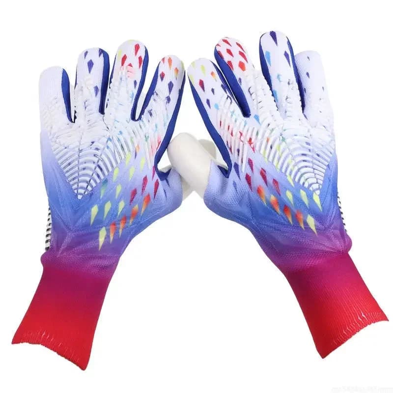 Guanti da portiere per bambini e adulti Guanti da portiere Addensare Guanti da portiere per bambini in lattice Calcio antiscivolo Guanti da portiere per bambini traspiranti