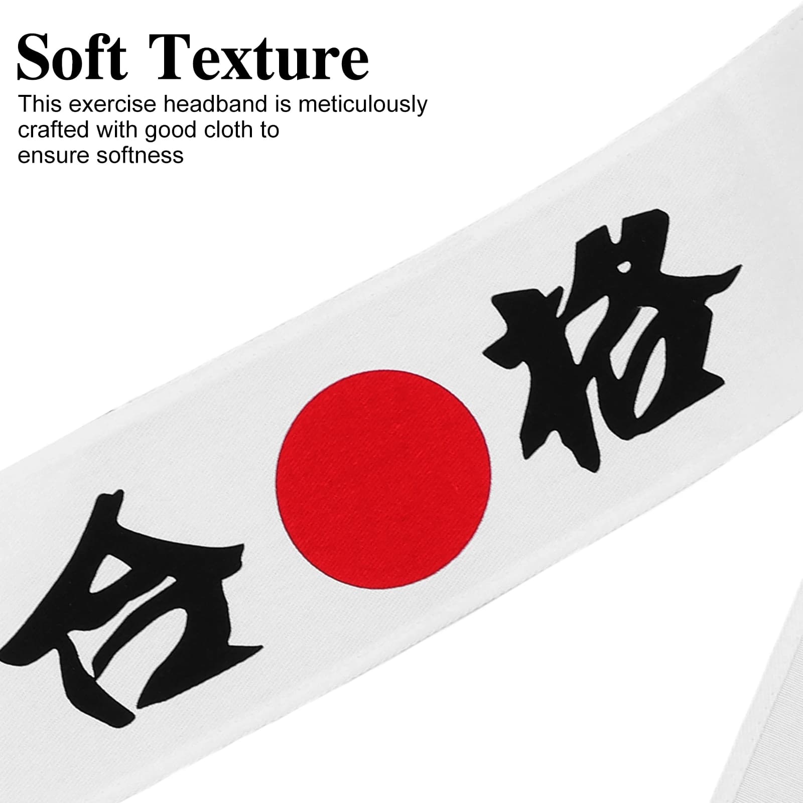 Fascia per capelli da samurai giapponese per uomo Sciarpa per karate adatta per costumi da chef Ninja e sushi Accessori per avvolgere la testa Berretto in cotone