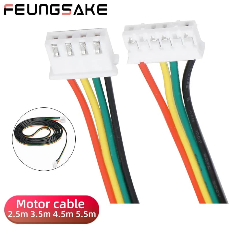 Cavo Laser da 4.5m connettore da 4pin a 6pin spina cavo incisore cavo Laser XH2.54 connettore cavo PWM