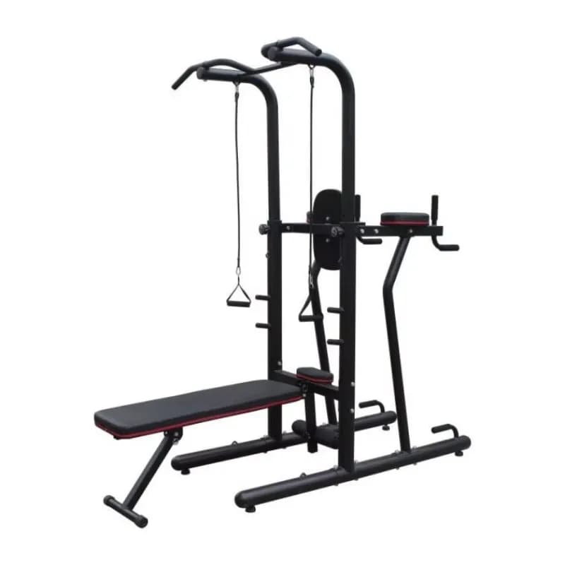 Attrezzatura Sportiva e per il Tempo Libero Regolabile per la Palestra Domestica: Barra Multifunzione per Trazioni e Chin-Up