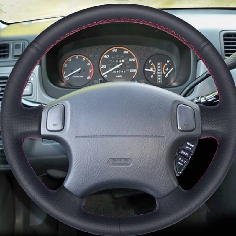 Hige Eco-leather Car Wheel Spring Cover for Honda Acura CL 1998-2003 CRV CR-V Accord 6 Odyssey Prelude Civic 1996-2002