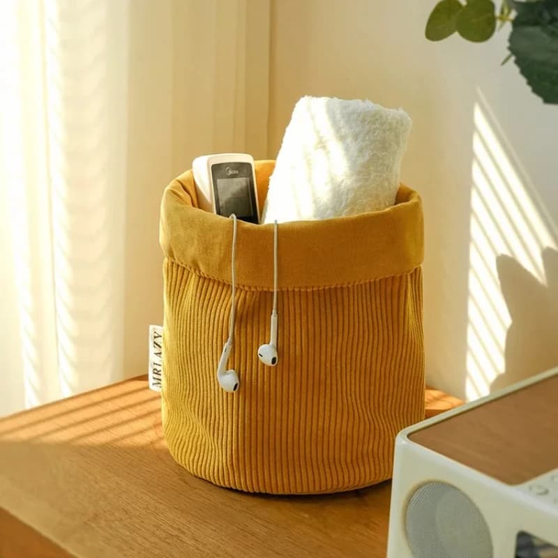 ‌Underwear Wall Organizer - Fabric Bin for Toys Storage, Minimalist Closet Solution, Laundry Hanging Mounted‌