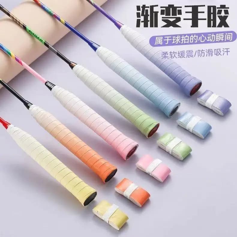 Professional adhesive tape for tennis racket from badminton faded, cushioning, sweat resistant, anti-slip, new design