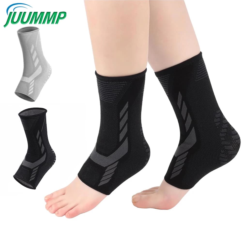 Supporto per caviglia da 2 pezzi per donne e uomini, fascia compressiva per caviglia per sport, basket, corsa, camminata, calzini di supporto per piede e caviglia