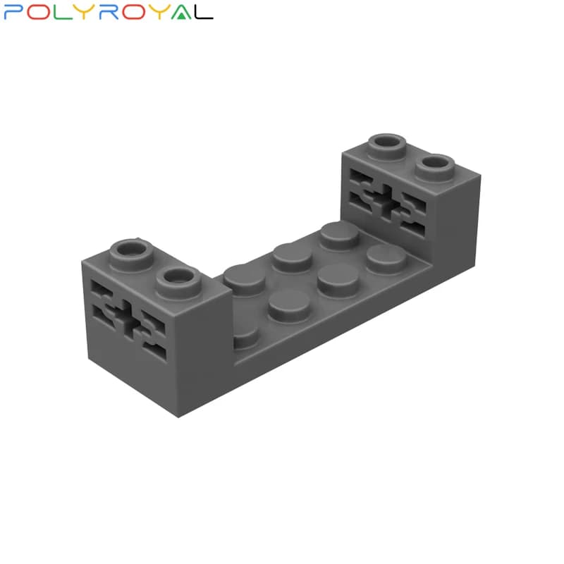 Building Blocks 2x6x1 1/3 mattone con foro albero trasversale 10 pezzi MOC compatibile con marchi giocattoli per bambini 65635