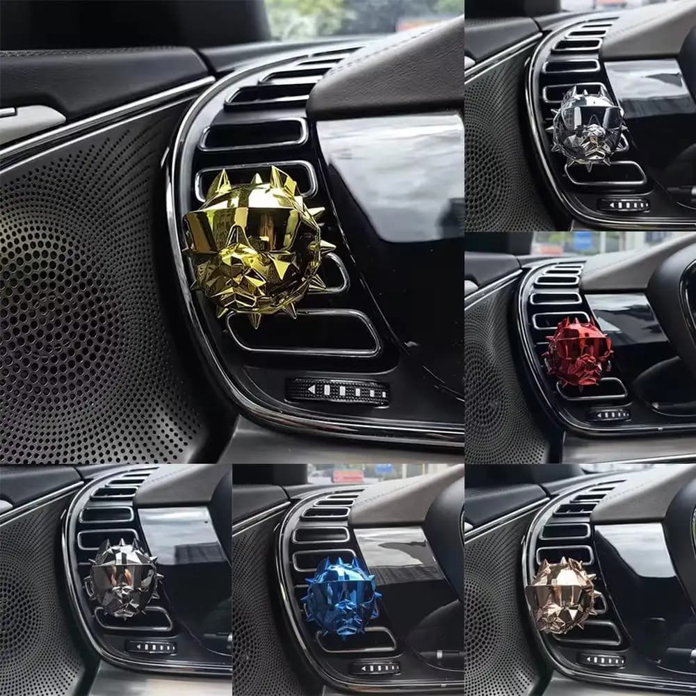 Auto Bully Cane Aromaterapia Auto Profumo Deodorante Geur Auto Bulldog Decorazione Auto Diffusore Auto Fragranza Clip Accessori K5O3