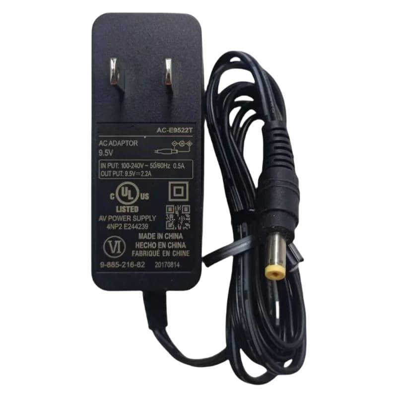 AC-E9522T Caricatore adattatore CA per Sony SRS XB40 SRS-XB40 Altoparlante Bluetooth AC-E9522 Alimentatore 9,5 V 2,2 A Spina americana