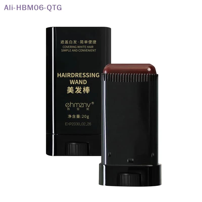 New Hair Color Stick For Men &Women Quickly Covers Gray White Hair Concealer Hairline Instant Covering Hair Dye Stick Applicator