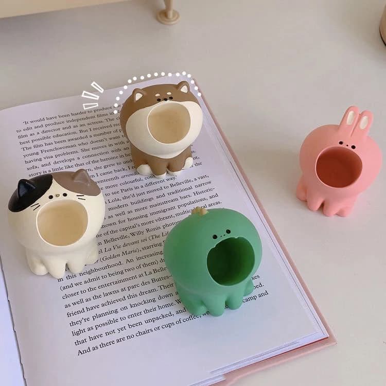 Molature head holder for nail art Nail drill tips for cute nail container Exhibitor Door Nail Brushes Tools for storing nail tips