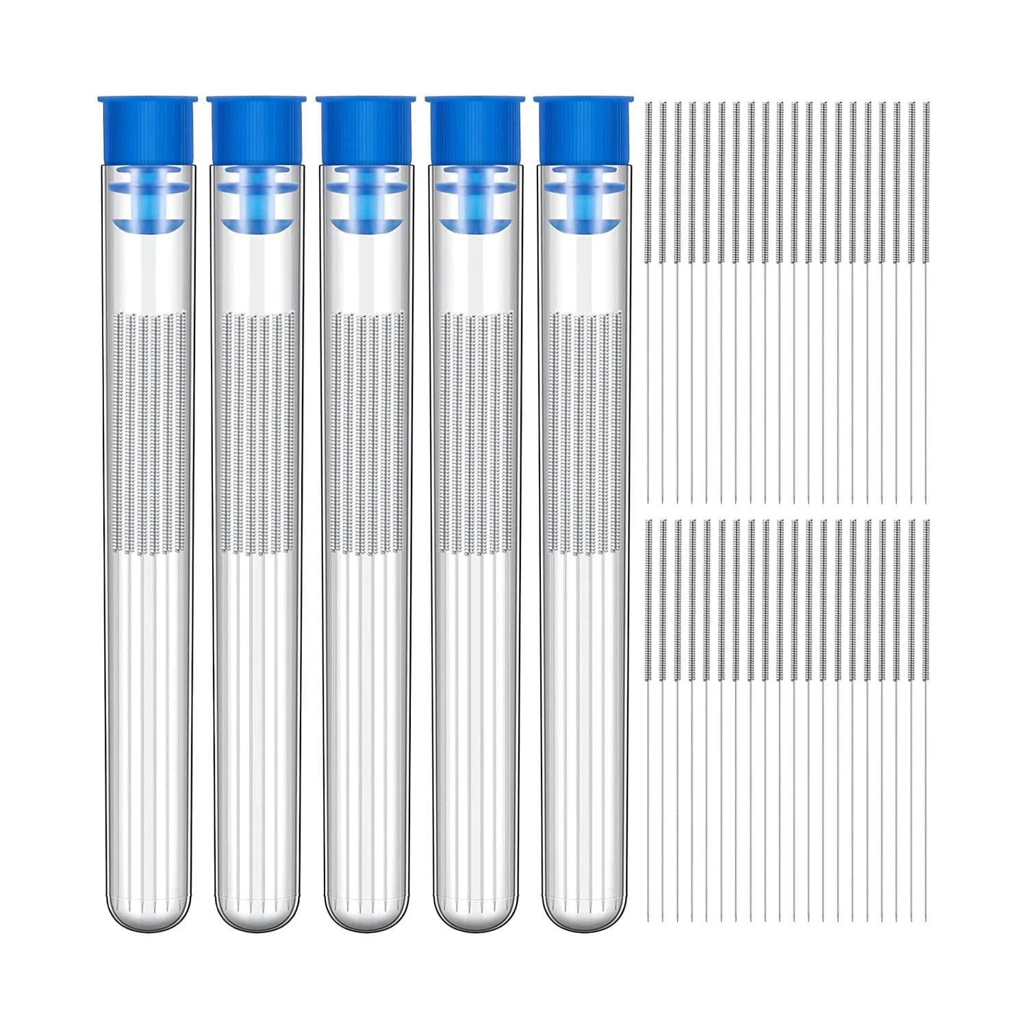 Cleaning kit 3D printer nozzles 0.2/0.3/0.4/0.5/0.6/0.8/1.0mm Stainless steel nozzle cleaning needles 3D printer nozzle cleaner