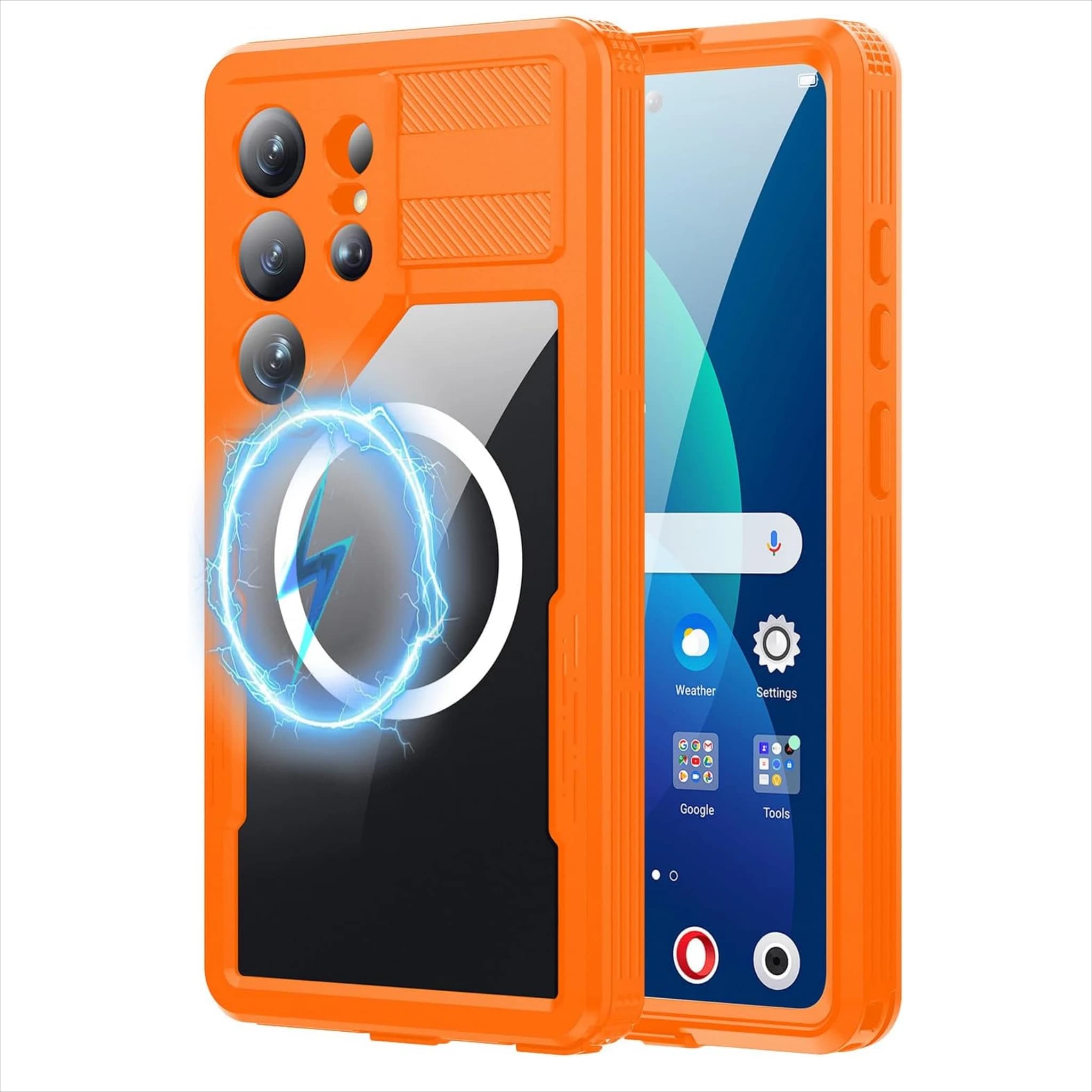 Waterproof Magnetic Case for Samsung S26 Ultra S26 Plus IP68, Underwater Screen Protection, Anti-Water Transparent Cover