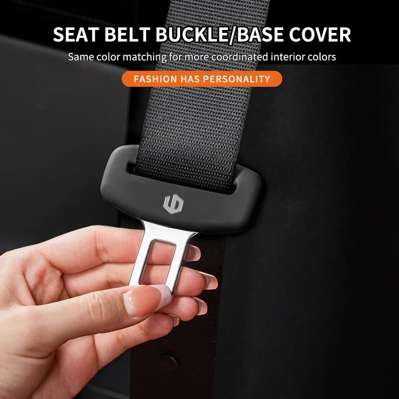 New Car Silicone Seatbelt Cover Universal Seat Belt Anti-Collision For Leapmotor Leap Motor C01 C11 T03 S01 C11 Reev 2022