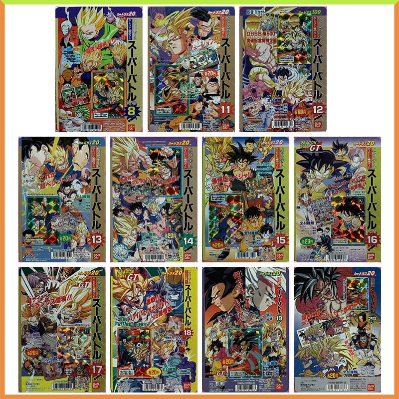 Anime Dragon Ball FAI DA TE ACG Torankusu Piccolo Majin Buu Bejita Yonsei Son Goku Gioco Carte Da Collezione Giocattoli per i ragazzi Regalo Di Compleanno