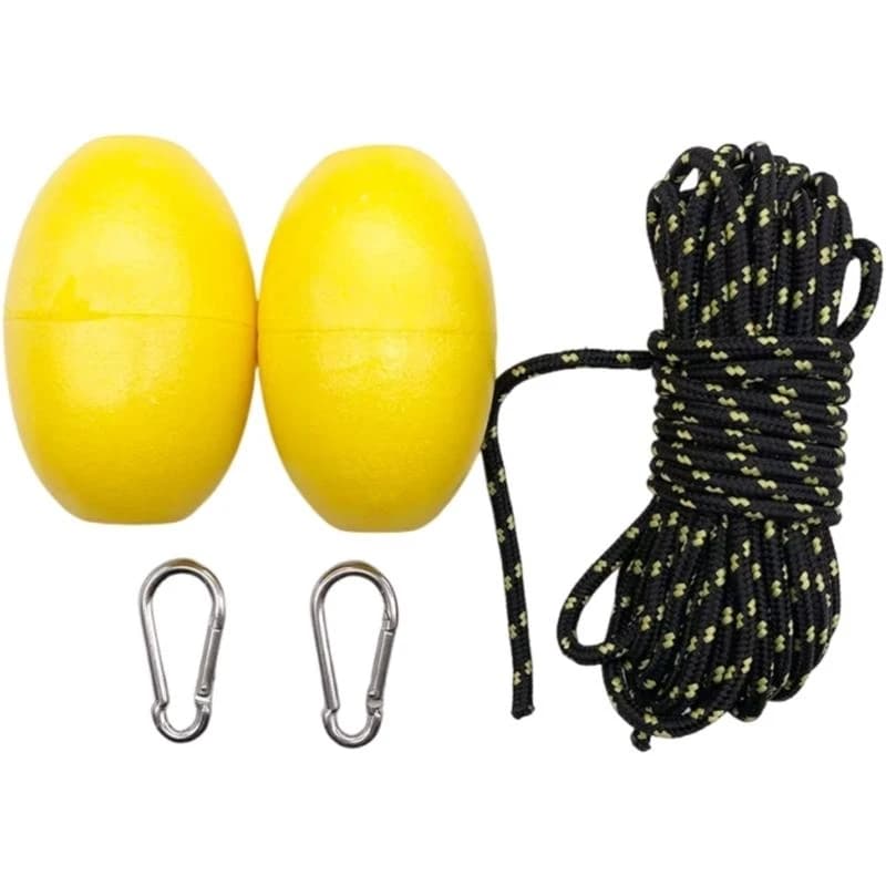 Buoy Ball Float Leash with Clip Rope Easy to Use 30 ft. Marine Rope Tow Line
