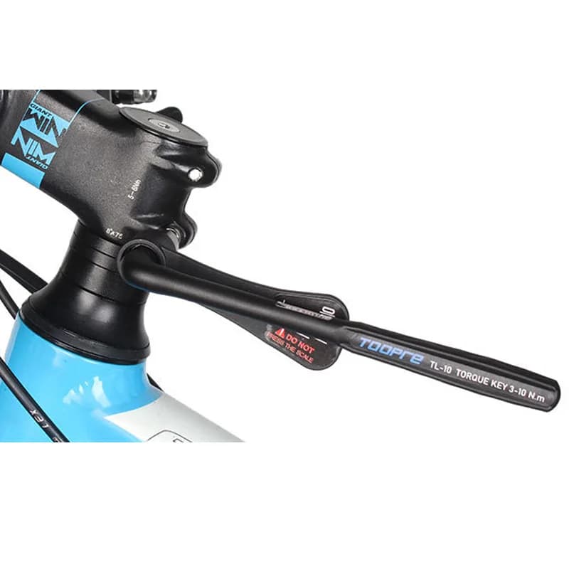 TOOPRE Chiave dinamometrica portatile per bicicletta Set esagonale interno 10-20NM Set di strumenti di coppia ad alta precisione Accessori per biciclette
