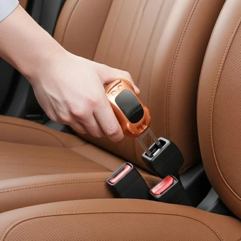 Efficient Car Seat Belt Extender Solution with Alloy Plug for Safety and Comfort