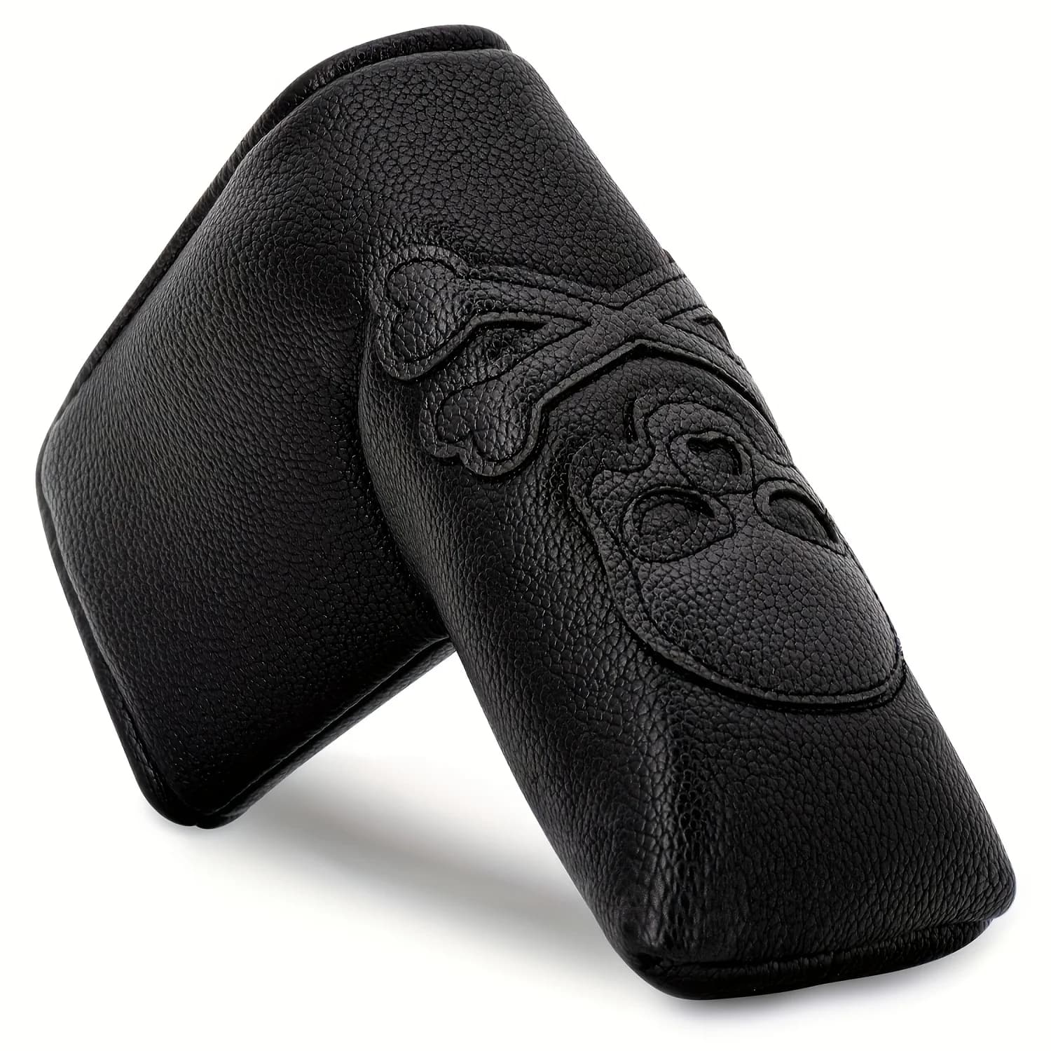 1pc Skull Golf Club Head Cover, Fashion Putter Cover, Golf Additions, Unisex for Outdoor Golf Lovers