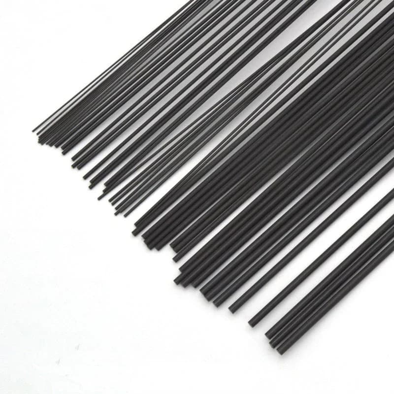 8 pcs 1-12mm/0.5 meters carbon fiber rods for RC Aircraft DIY Tool Tube Quadcopter Arm 1mm 1.5mm 2mm 2.5mm 3mm 5mm 6mm 7mm