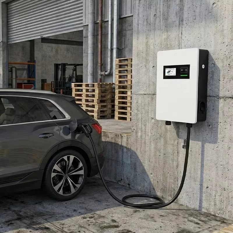 New CE Commercial 40kW DC Fast Home Wall Box EVSE GBT CCS1/CCS2 Single EV Charging Stations Electric Vehicle Charger