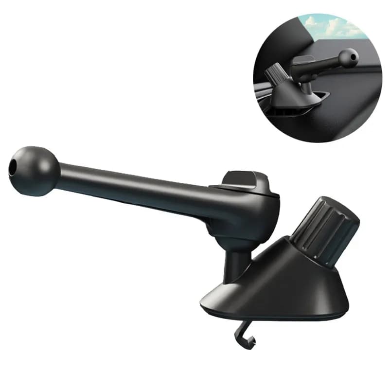 Supporto Universale per Telefono con Testa a Sfera da 17mm per Clip di Ventilazione Auto, Rotazione a 360°, Base per Supporto Telefono da Bocchetta dell'Aria Auto, Accessori