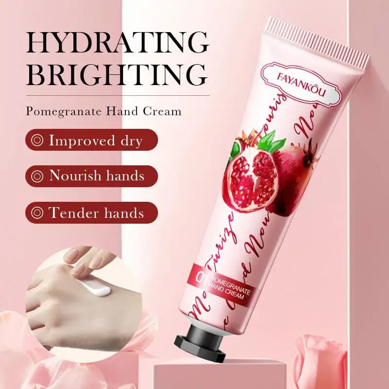 FAYANKOU Collagen Hand Cream for deep hydration and skin nourishment, anti-wealth, crack repair, skin care.