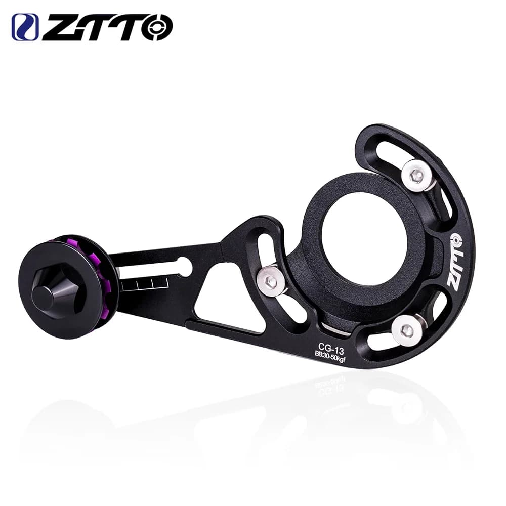 ZTTO 1/CG1314 Sistema Doppio Disco Stabilizzatore Puleggia Ruota 2x Protezione Guida Catena Bici Anticaduta per Bici DH AM