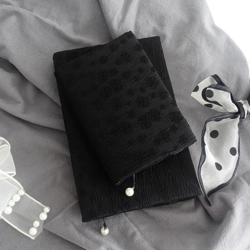 Book Cover, Fabric Cover, Black A5-A6 Handbooks, Diaries, Notebooks Stain Resistant Book Cover, Protective Book Cover，As a gift
