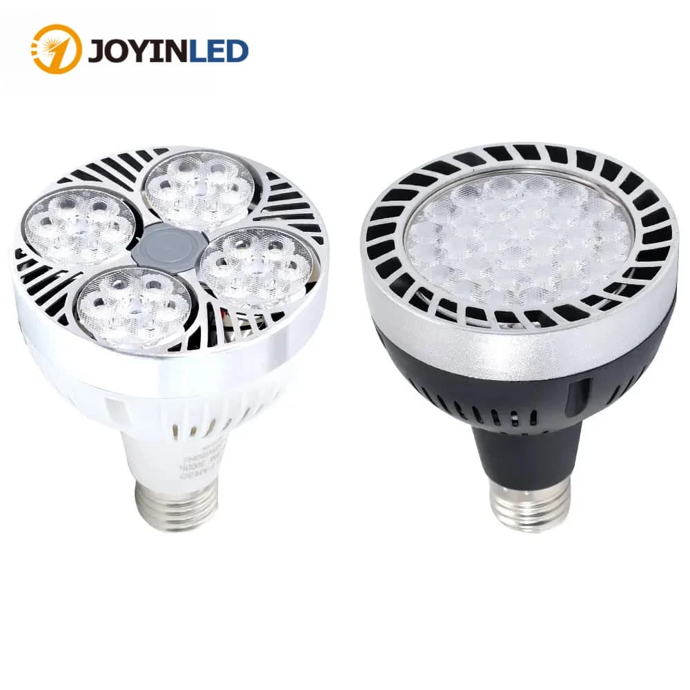 Lampadina LED Par30 35W 45W E27 Super Luminosa a Risparmio Energetico 220V Faretto Illuminazione Luce Diurna Lampada per Binari e Proiettori