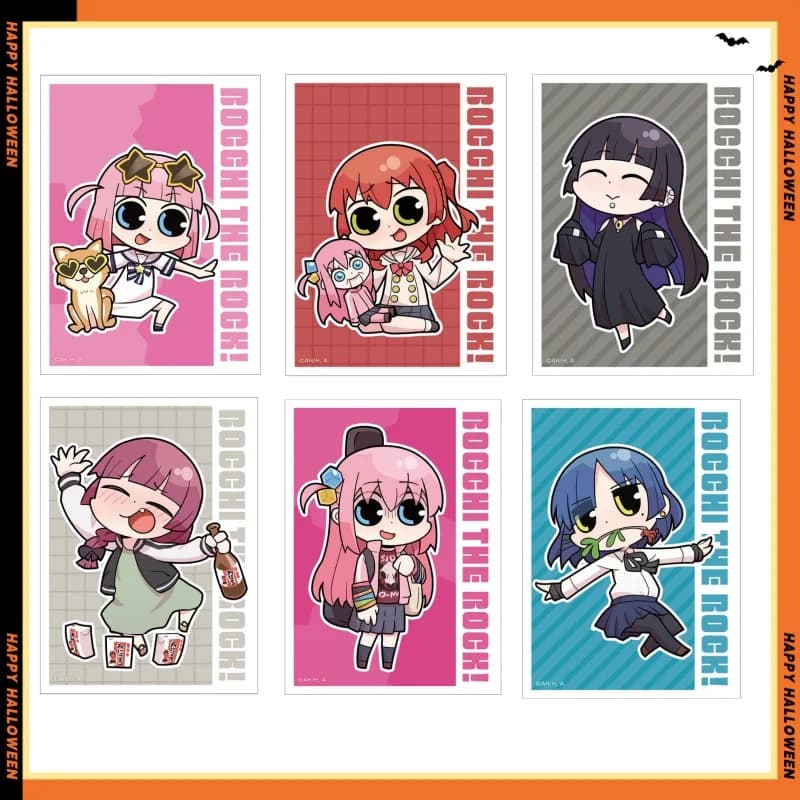 Nuovo Anime Bocchi The Rock Portachiavi in acrilico accessori Cartone animato divertente Borsa con ciondolo Borsa con ciondolo Portachiavi Amici Fan Regali