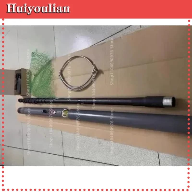 2025 New Electric Automatic Telescopic Fishing Net 4.2M 5000 9000W Aluminum Alloy Ultra Light Fishing Tool